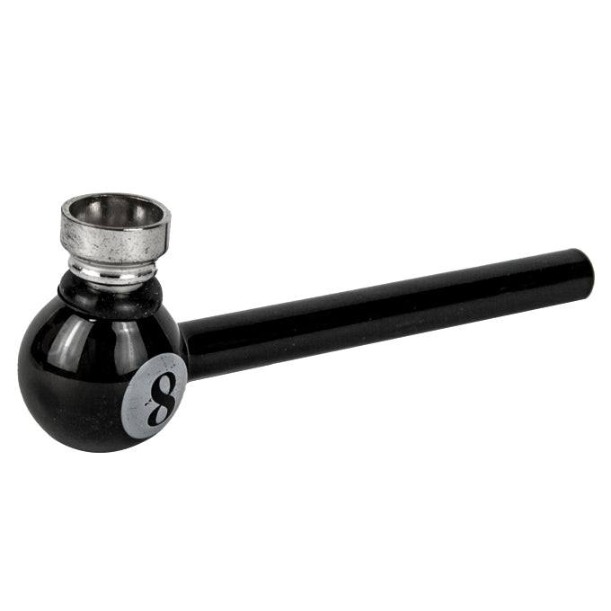 Pipa vidrio 8 ball