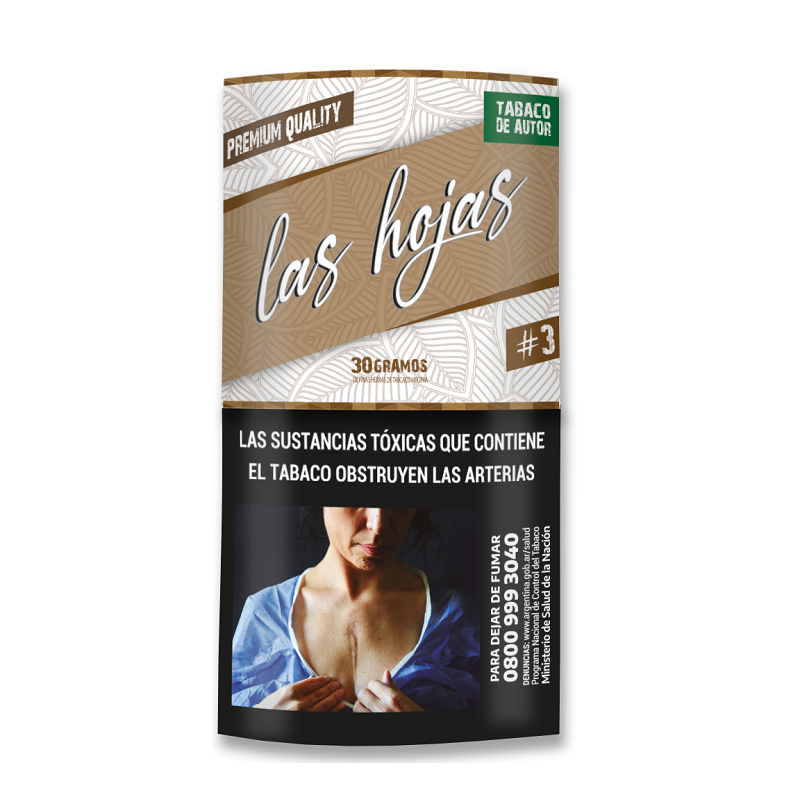 Tabaco x30grs  - Las Hojas