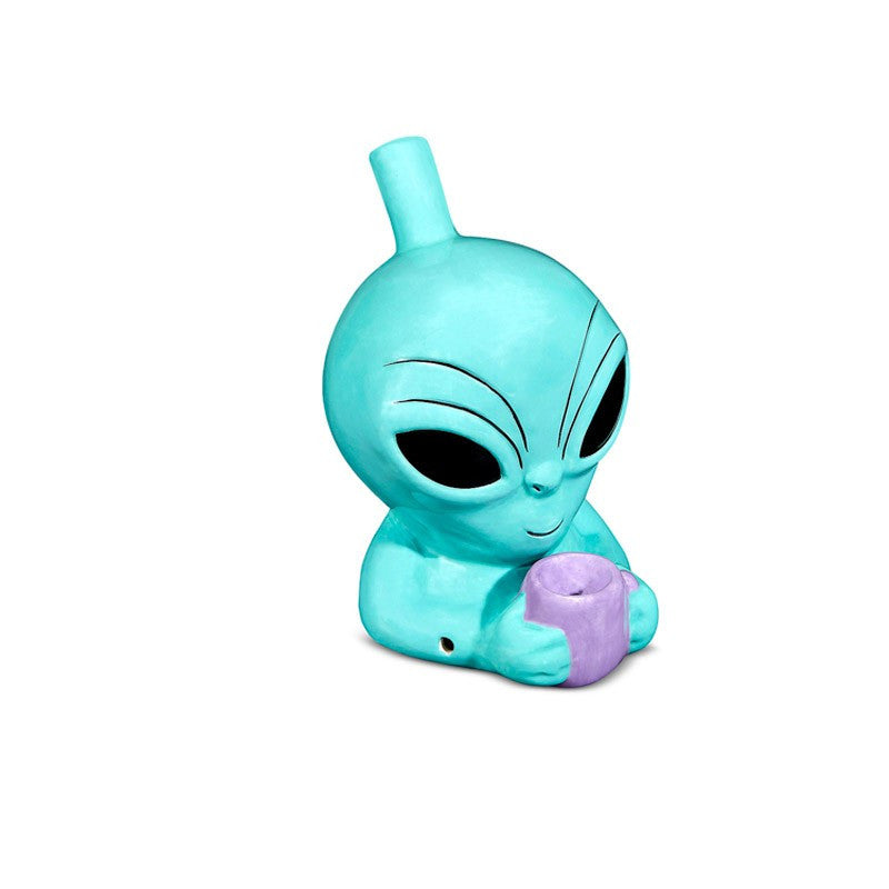 Pipa cerámica Alien