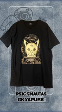 REMERA GATO TOM PSICONAUTAS - KYA PURE