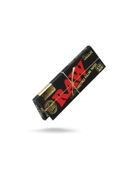 Papelillo RAW Classic Blac 1 1/4